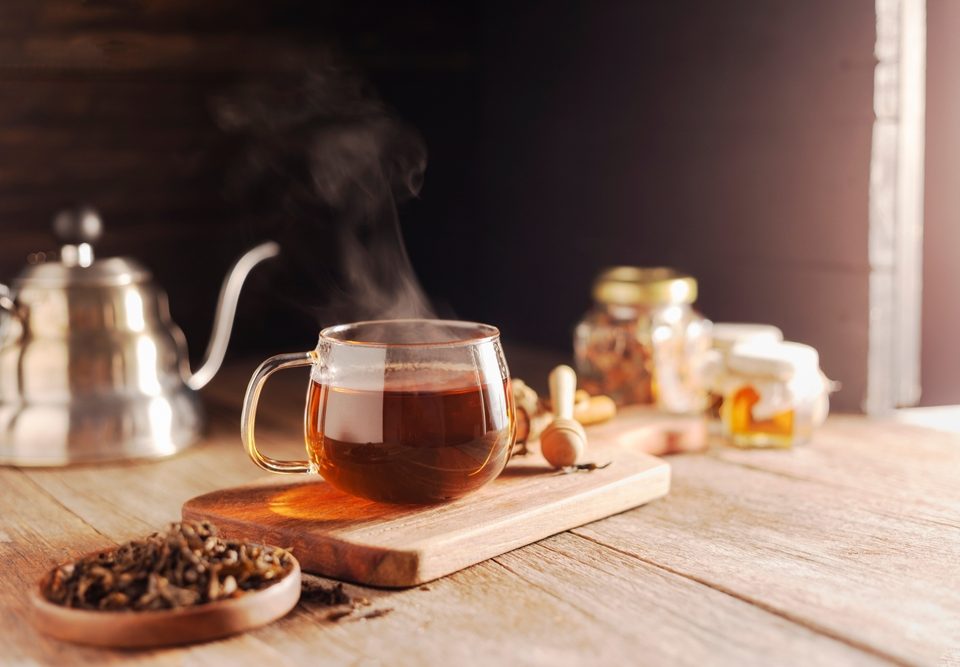 herbal tea for virus treatment دمنوش گیاهی برای بیماری ویروسی